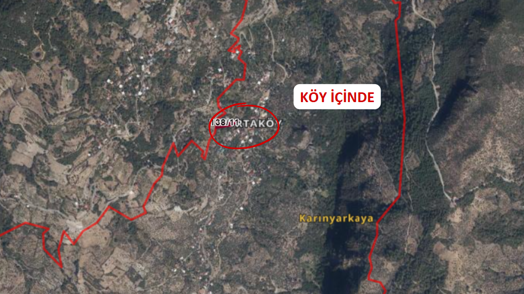 AYDIN EFELER ORTAKÖY KÖYÜNDE 1.260 M² ARSA SATILIKTIR. - AYDIN EFELER fotoğraf 5